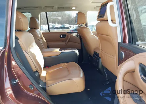 2017 Nissan Armada Platinum from USA, damaged, VIN JN8AY2NF8H9304887